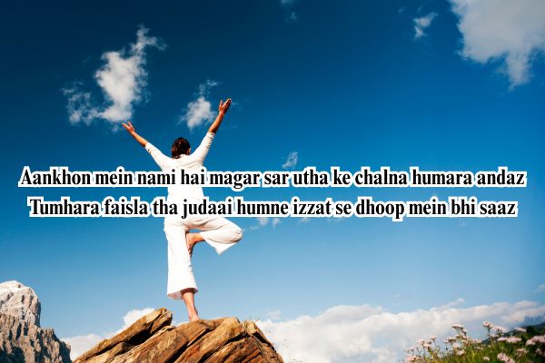 do line ki shayari attitude