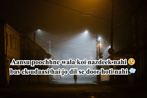 do line ki sad shayari