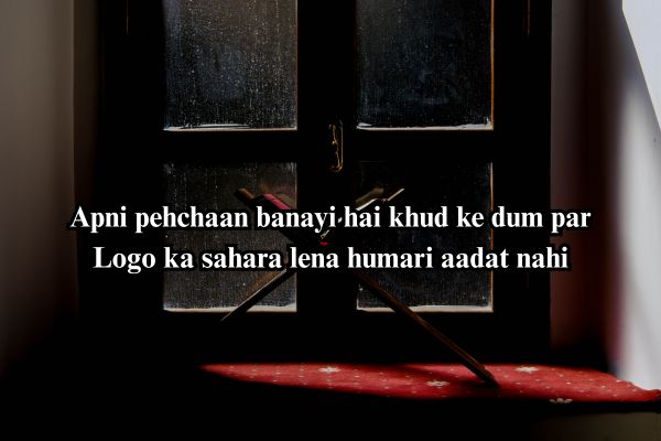  badmash shayri