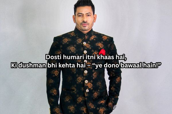 badmash dost shayari​​​