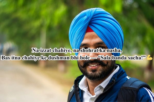 एटीट्यूड बदमाश शायरी