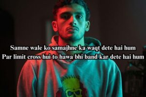 two line shayari badmash