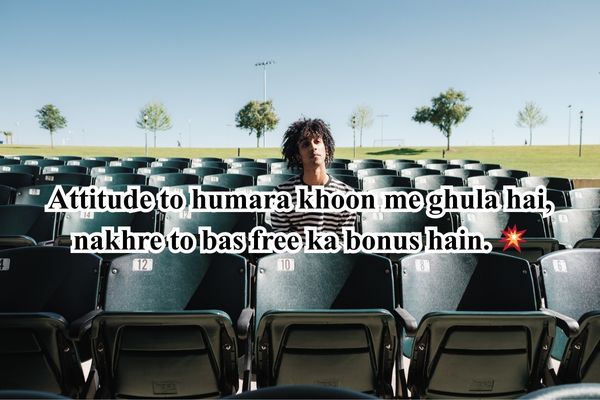 alone attitude shayari in English