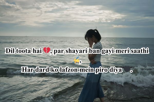 broken heart shayari in roman english for girl