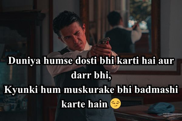 Boss Don Shayari lines with attitude vibes