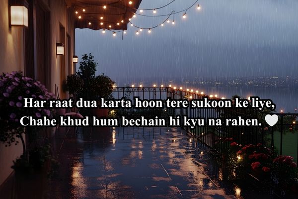sad shayari good night