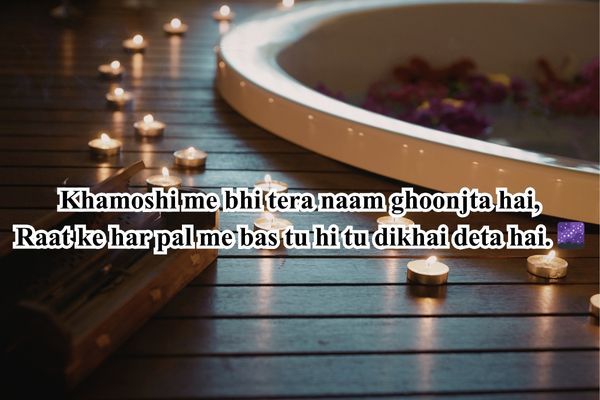 sad shayari good night​