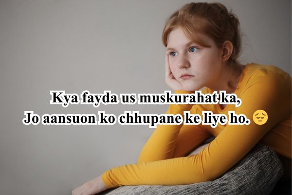 sad shayari quotes in English