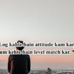 इंग्लिश में अलोन अटिट्यूड शायरी फोटो