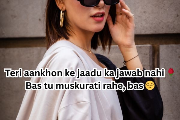 flirt shayari to impress a girl in english