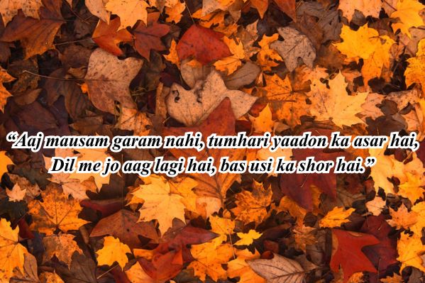 temperature flirting shayari