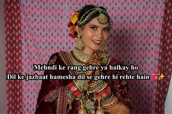 mehandi wali shayari 