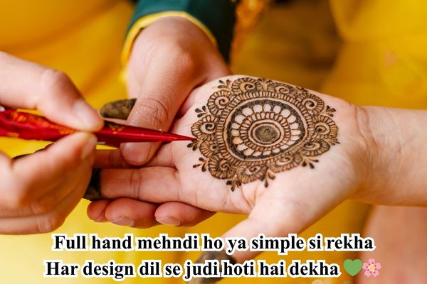 सिंपल मेहंदी डिज़ाइन