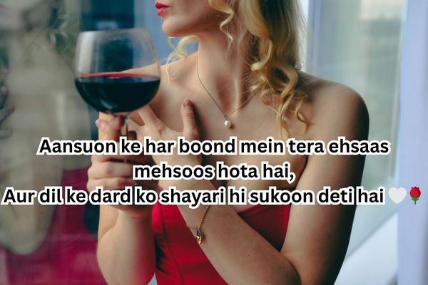 aansu pe shayari in hindi