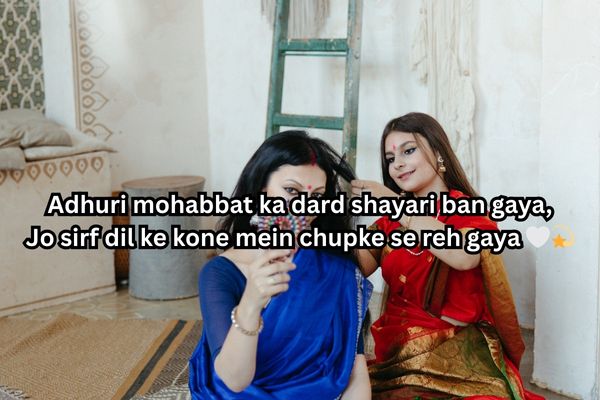 adhuri mohabbat shayari 2 line in hindi