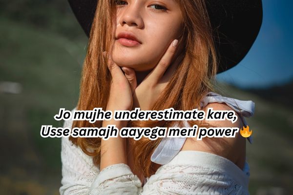 satta attitude quotes for girls in hindi​