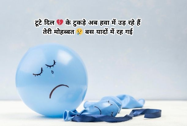 sad love shayari​